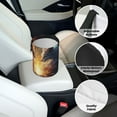 thumbnail image 6 of Wukai Red And White Flame Fox Print Car Trash Can - Easy to Clean Hanging Garbage Bin - Removable Liner - Leak-Car Garbage Can - Waterproof Trash Can for Car and SUV, 6 of 7