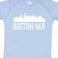thumbnail image 4 of Inktastic Boston Massachussetts Skyline Boys or Girls Baby Bodysuit, 4 of 5