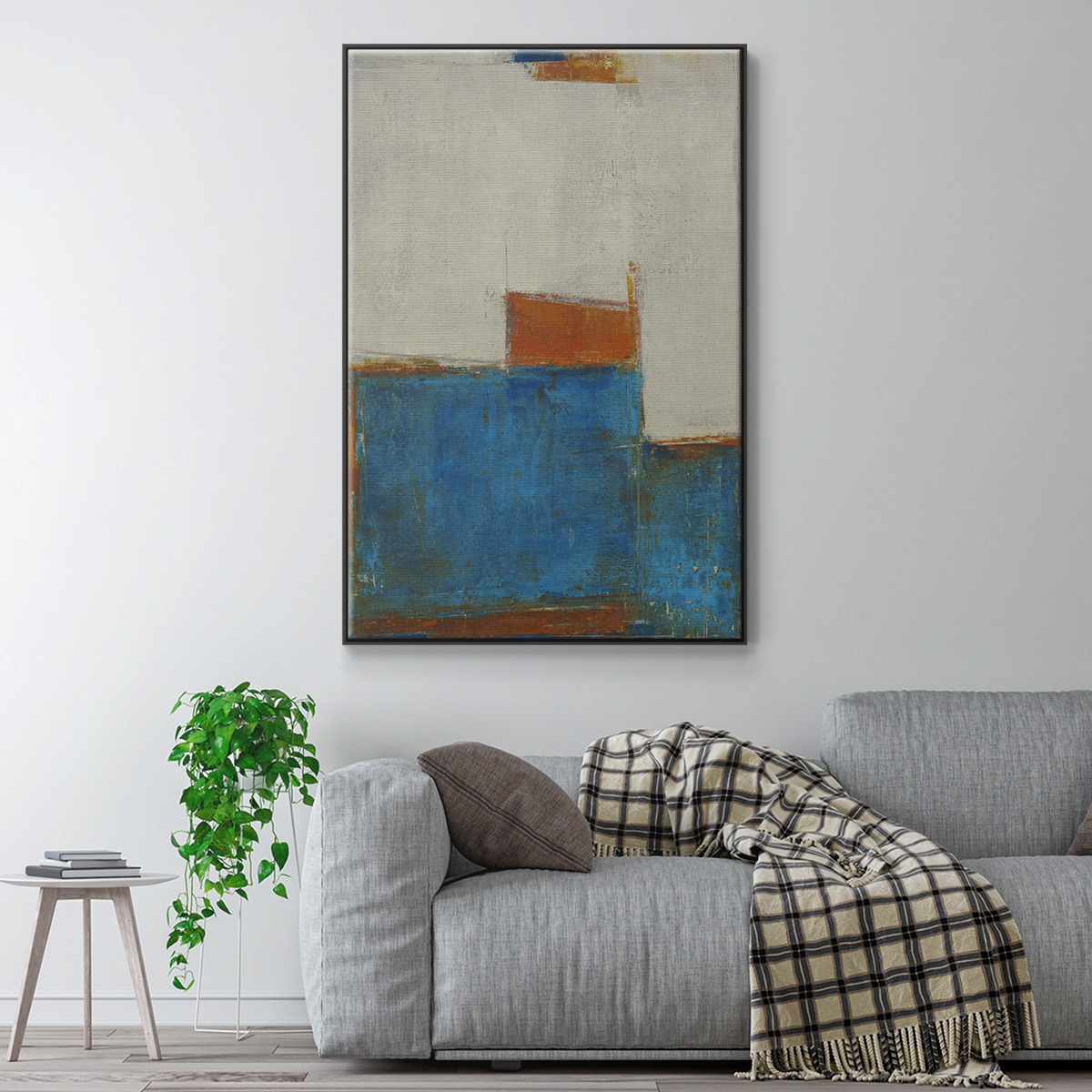 Sunset for Somebody Framed Premium Gallery Wrapped Canvas - Ready to Hang - 27 x 41 - Black Floating Frame