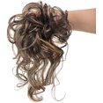 thumbnail image 1 of HSHDLDF Synthetic Hair Bun Extensions Messy Curly Elastic Hair Scrunchies Hairpieces, 1 of 7