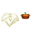 thumbnail image 1 of Elegante dispensador de servilletas con forma de calabaza, con brazo con peso, tapa de cristal para dulces, ideal para , hoteles, bares, cafeterí, 1 of 8