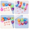 thumbnail image 6 of Nestingho 20pcs Heart Stampers for Kids Self Inking Stamps for Classroom Rewards Goody Bag Fillers Party Favors Easy to Hold Foam Stamps Assorted Color, 6 of 7