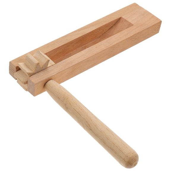 Guangmc Wooden Ratchet Noise Maker Toy for Parties - 1pc
