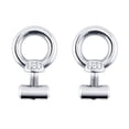thumbnail image 1 of Sonducket Tornillo de 11MM, tapón de tienda de acero inoxidable 304, tuercas de riel de pista, tornillos de amarre, dispositivos de ojal de carpas Tipo 1, 1 of 6