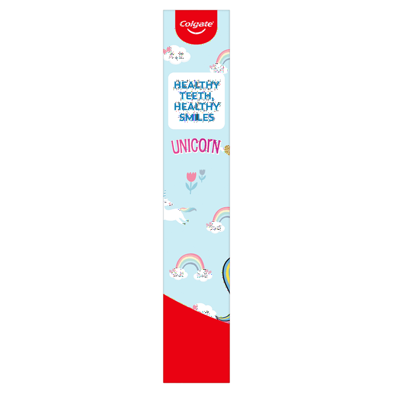 Colgate Kids Toothbrush Set with Toothpaste, Unicorn Gift