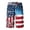Blue, variant on Venzia Men Big and Tall Swim Trunks, Bathing Suit Boardshorts
