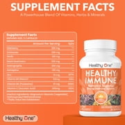 Healthy One Healthy Immune Supplement - 60 Capsules