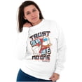 thumbnail image 4 of Tootsie Pop Mr Owl Kanji Trust No One Sweatshirt for Men or Women Brisco Brands S, 4 of 6