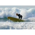 thumbnail image 1 of Surfer Catching A Wave Poster Print, 19 x 12, 1 of 1