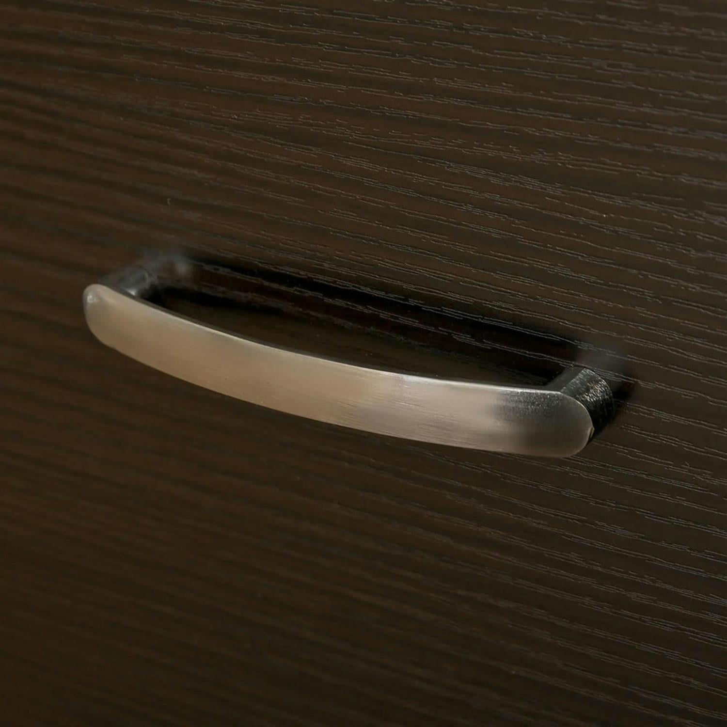 Demi Bonn Modern 2-Drawer Filing Cabinet with Lock and Keys, for Letter Size, Home Office, Lateral Storage File Cabinet, Brown