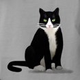 thumbnail image 3 of CafePress - Black And White Tuxedo Ca T Shirt - Womens Comfort Colors® Shirt, 3 of 4