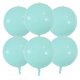 thumbnail image 3 of 6 globos de helio de aluminio 4D de 22 pulgadas, globos de aire metálicos brillantes para decoración de bodas, fiestas de cumpleaños, baby shower, juguetes para niños, 3 of 5