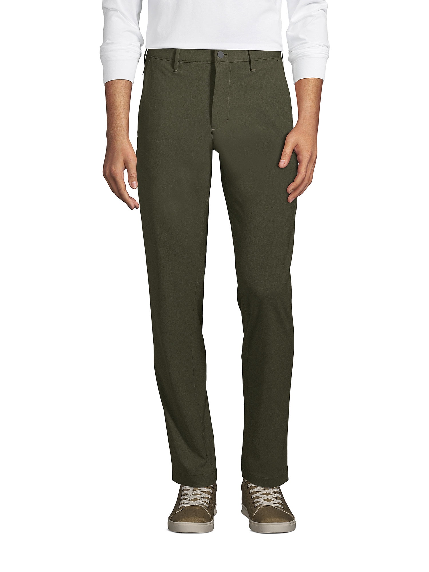 Lands' End Men's Straight Fit Flex Performance Chino Pants