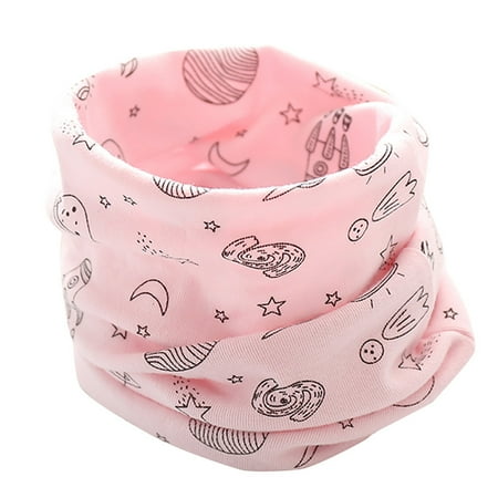 

Leutsin New Autumn Winter Boys Girls Baby Cute Scarf Cotton O Ring Neck Scarves