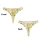 thumbnail image 3 of Balery Animal Tree Tangas de Algodón para Mujer con Estampado – Ropa Interior Sexy, Transpirable, G-string-XX-Large, 3 of 6