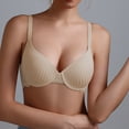 thumbnail image 6 of SwiftWear Women’s Underwire Lace Push Up Bra Everyday Elegance with Seamless Cups Comfortable Support Molded T-Shirt Bra, 6 of 8