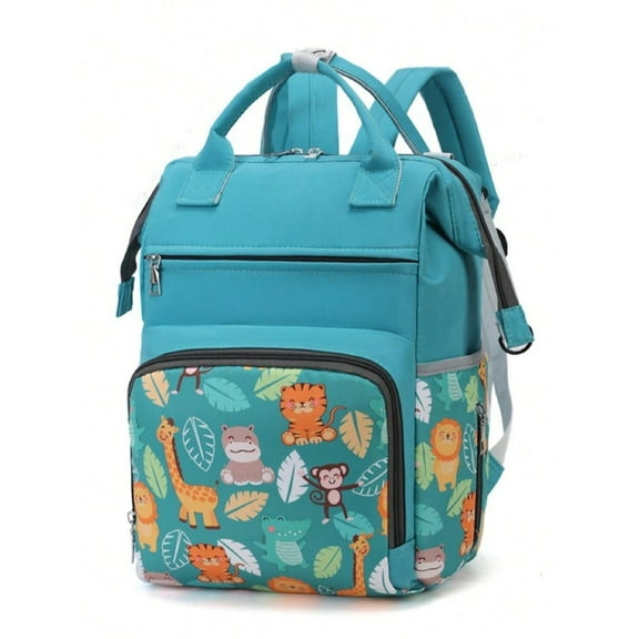 RsenFremior Diaper Bag Backpack, Multifunctional Diaper Bag Backpack with Insulate Pocket, Unisex Waterproof Diaper Bag Backpack, Large Capacity Travel Backpack Maternity Bag for Mom Dad