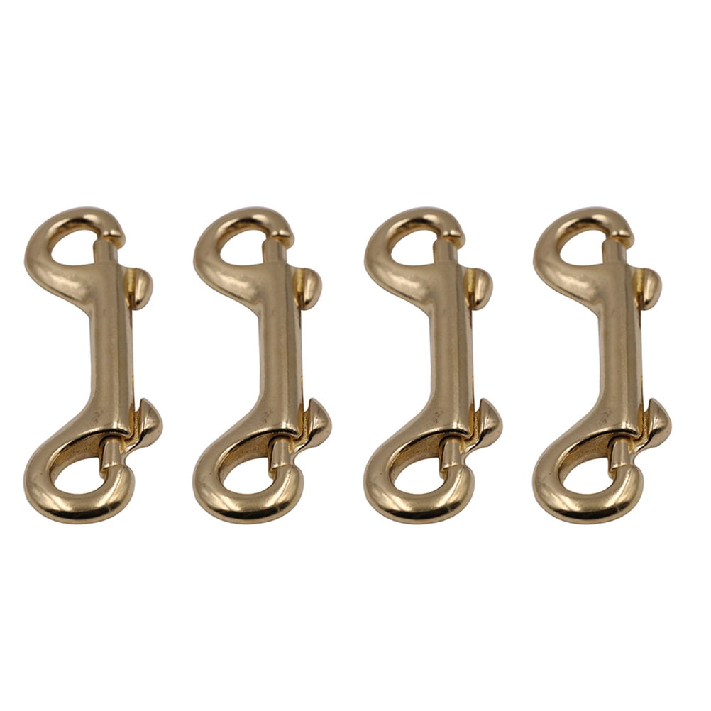Lobster Brass Clasp Clip Snap Hooks Clips Hook Double Swivel Strap