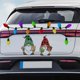 thumbnail image 5 of C Etiqueta engomada de los imanes de la Navidad de la decoración de la Navidad reflexiva impermeable del refrigerador del coche, 5 of 5