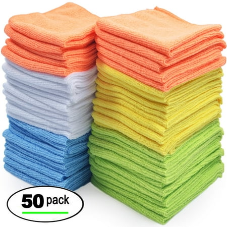 Best Microfiber Cleaning Cloths – Pack of 50
