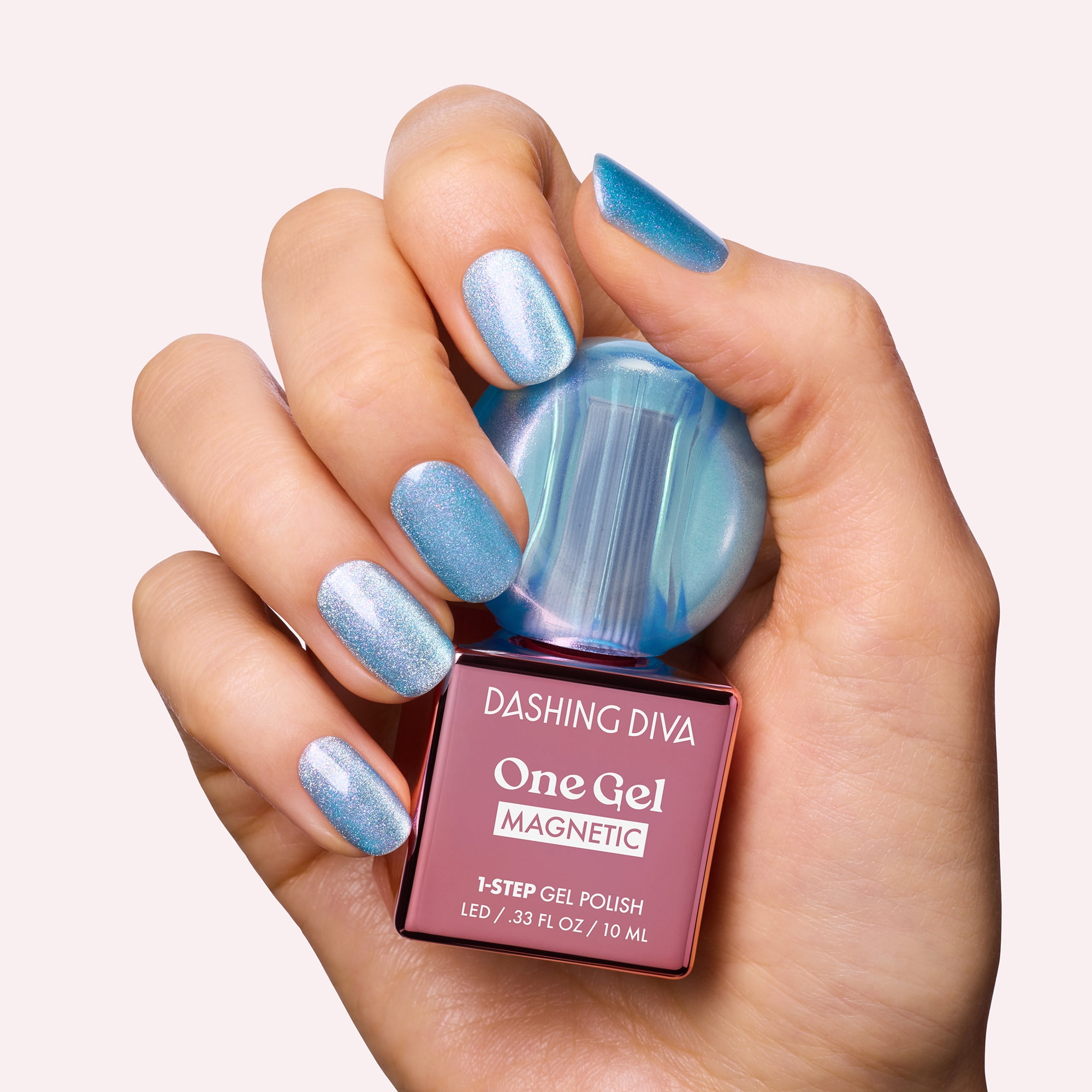 Dashing Diva One Gel Magnetic, Gel Nail Polish, Sour, 1 10ml / 0.33 fl oz