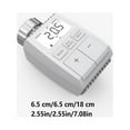 thumbnail image 3 of Langgg Smart Radiator Actuator Wifi High Strength Thermostat Valve Voice Control Temperature Controller Heating System Components, 3 of 8