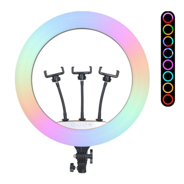 Aro Led Rgb Luces Aro De Luz Ring Light Luces Para Tiktokers Luz