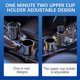 thumbnail image 4 of 2 in 1 Cup Holder Expander for Car - Adjustable 66-100mm Adapter for Yeti, Hydroflask & Large Bottles, Fits 10-46oz Mugs & Water Bottles, 4 of 5