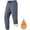Gray, variant on FDGIU Men's Winter Warm Fleece Lined Joggers - Sweatpants with Pockets, Sports Running Hiking Active Pants