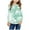 B, variant on ZOYOEN Girls Long Sleeve T Shirts- Casual Fashion Crewneck Kids Graphic Tops Multicolor Size 3 Years