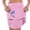 Pink, variant on Laipiong Women Tennis Skirt with Trousers Sports Skirt Skirt High Waist Tennis Skort with 2 Pockets and Side Slit Summer Trouser Skirt