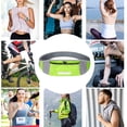 thumbnail image 5 of Hukapapa Nylon deportes al aire libre maratón correr fitness bolso ajustado cinturón invisible verde, 5 of 5