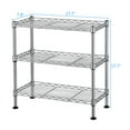thumbnail image 5 of 3-Tier UltraZinc Metal Cabinet Organizer - Rust-Resistant Shelving Rack for Kitchen, Bathroom, Pantry, Under-Sink Storage & Countertop Organization, 5 of 6