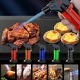 thumbnail image 2 of YMARPT Windproof Jet Flame Gas Lighter, Windproof Torch Lighter, Single Jet Flame Lighter, Multi Utility Mini Gas Lighters, Refillable Windproof Lighters for Candle Camping Grill BBQ Kitchen, 2 of 6