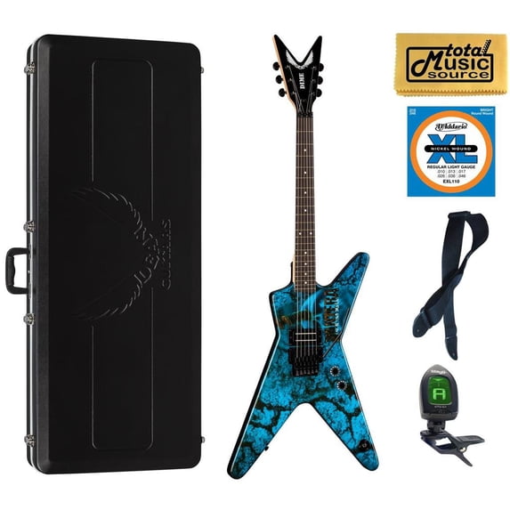 Dean Guitars Dimebag Darrell DB DRIVEN ABSPACK Solid-Body Electric Guitar, Far Beyond Driven, ABS Case Bundle