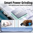 thumbnail image 3 of Molinillo de uñas para perros Casfuy Smart de 6 velocidades con un 50% más de potencia, 3 of 8