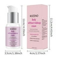 thumbnail image 3 of Puntoco Crema facial lisa Glows Lazy Person Cream Corrector de poros invisibles Girl Nude Makeup Crema facial hidratante 45 ml, 3 of 5