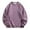 Purple, variant on VSSSJ Mens Oversized Fleece Sweatshirt Loose Fit Long Sleeve Drop Shoulder Casual Comfy Soft Crew Neck Warm Pullover Sweatshirts Streetwear Beige XXL