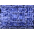 thumbnail image 1 of Ahgly Company Machine Washable Indoor Rectangle Persian Blue Bohemian Area Rugs, 8' x 10', 1 of 4