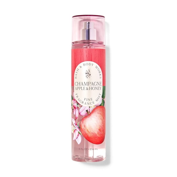 Fragrance Mist Bath & Body Works, champán, manzana y miel, 240 ml