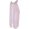thumbnail image 2 of Elegant Emily  Woven Striped Sleeveless Duster Gown (Women), 2 of 5