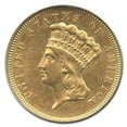 thumbnail image 2 of 1857 $3 Gold Princess AU-58 NGC, 2 of 3