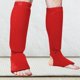 thumbnail image 5 of Mujer, Espinilleras, Protectores de Ropa, Protección de Entrenamiento Lavable Almohadillas para Piernas Elásticas Elásticas Casuales para Muay Thai rojo shamjiam Espinilleras para empeine, 5 of 5