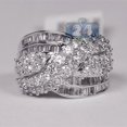 thumbnail image 1 of FDLK mujeres lujo aleación dedo banda incrustaciones anillo joyería regalo Tan Jianjun unisex, 1 of 2