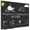 47" x 35" Chalkboard, variant on JILhome Magnetic Chalk Board, 35" x 23" Black Dry Erase Board, 3'x2' Blackboard for School, Office, Home, Bar, Restaurant Menu, Black Aluminium Frame