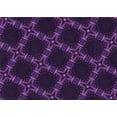thumbnail image 1 of Ahgly Company Indoor Rectangle Patterned Deep Purple Area Rugs, 2' x 4', 1 of 6