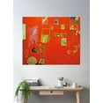 thumbnail image 2 of The Red Studio 1911 By Henri Matisse (Digitally Enhanced By Watermarknz Press) Poster Wall Art, Modern Wall Decor For Living Room Bedroom, 8x12 UNFRAMED, 2 of 3