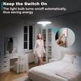 thumbnail image 6 of 4Pack Motion Sensor LED Light Bulb, Motion Activated Dusk to Dawn Light Bulbs, 12W(100W Equivalent) E26/A19 Light Bulb for Outdoor/Indoor,  Front, Porch, Garage, Basement, Hallway, Stairs, 6 of 9
