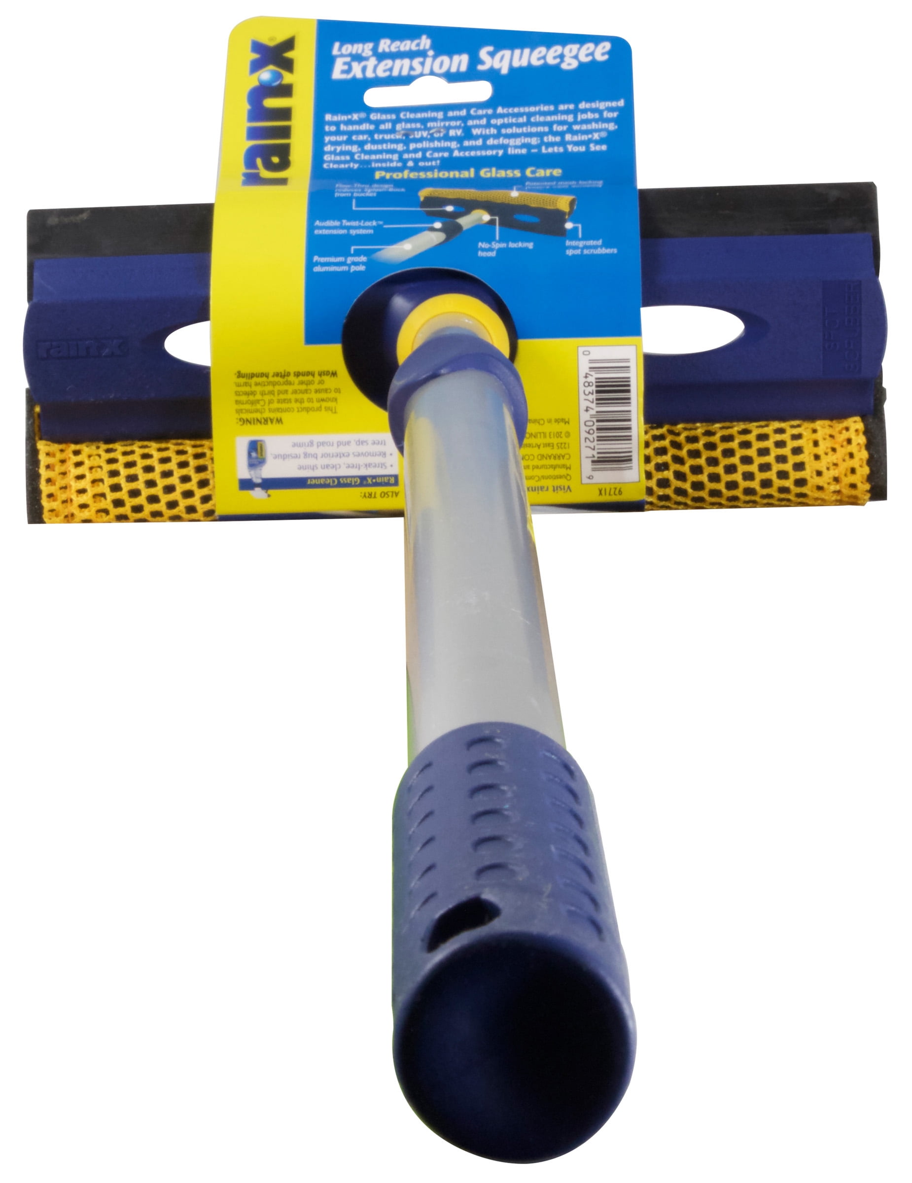 Rain-X 9271X 8 Professional Squeegee with 39 Extension Handle 