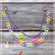 thumbnail image 3 of Qarigey Colorido multicapa acrílico estrella cintura llavero estilo punk mujer chica llavero accesorio de moda joyería pantalones diario Accesorios de disfraces Rosado Qarigey AP014168-01, 3 of 6